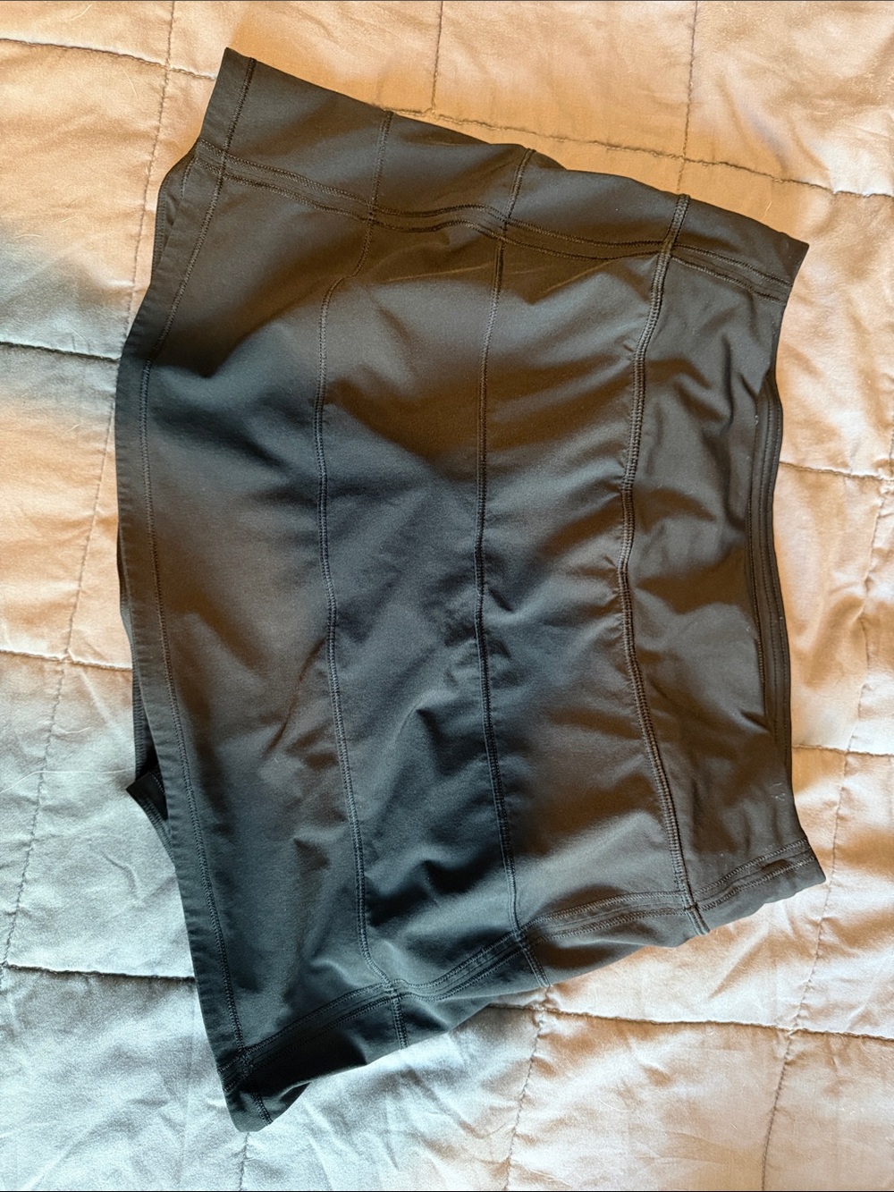 Lululemon Black Running Built in Shorts Approx size 6